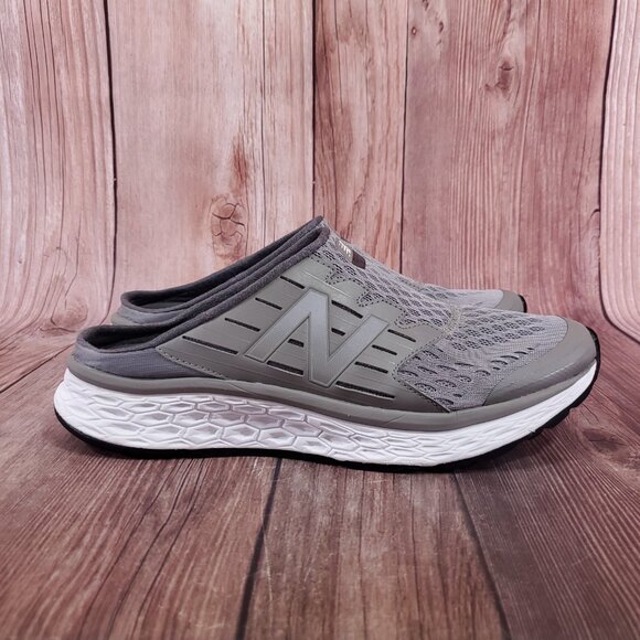 New Balance Mens Size 11 D Fresh Foam 900V1 Gray Slip On Mules Shoes MA900GY - Picture 3 of 16